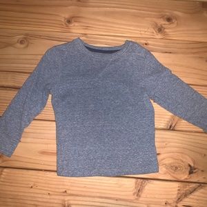 Gray/Blue Long Sleeve Tee